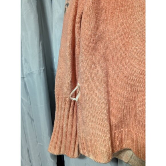 Maria Di Ripabianca Wool Cardigan Floral Sweater Bead Tie Front Women's 6 Italy - Picture 10 of 11